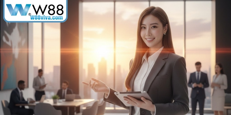 Phùng Trâm Anh - Hành Trình Xây Dựng Thương Hiệu W88 7 Cô nhận thấy thị trường cá cược trực tuyến có nhiều biến động và rủi ro